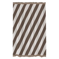 Mette Ditmer DIAGONAL Badeforhng Chocolate