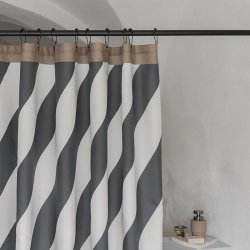 Mette Ditmer DIAGONAL Badeforhng Dark Grey