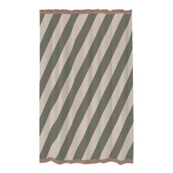 Mette Ditmer DIAGONAL Badeforhng Dark Olive