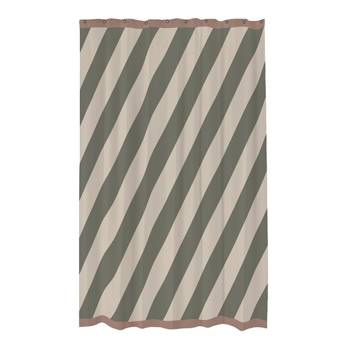 Mette Ditmer DIAGONAL Badeforhng Dark Olive