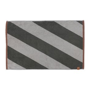 Mette Ditmer DIAGONAL Bademtte Dark Olive