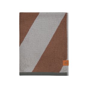 Mette Ditmer DIAGONAL Hndklde Brick 50x90 cm