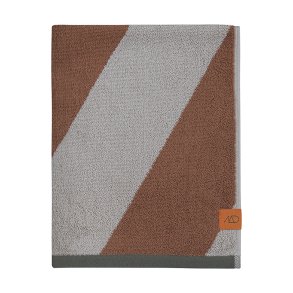 Mette Ditmer DIAGONAL Hndklde Brick 70x133 cm