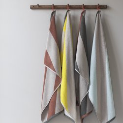 Mette Ditmer DIAGONAL Hndklde Brick 50x90 cm