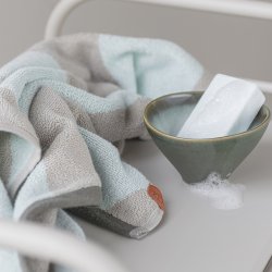 Mette Ditmer DIAGONAL Hndklde Mint 50x90 cm