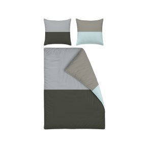 Mette Ditmer DOMINO Senges�t Dark Olive 140x200 cm