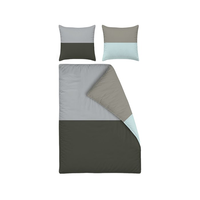 Mette Ditmer DOMINO Senges�t Dark Olive 140x200 cm