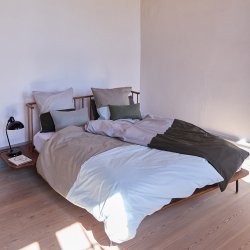 Mette Ditmer DOMINO Senges�t Dark Olive 140x220 cm