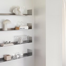 Mette Ditmer FLOAT Hylde B�rstet St�l