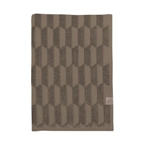 Mette Ditmer Geo Hndklde Nougat 50x95 cm 