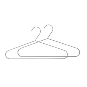 Mette Ditmer HANG-IT B�jler 2 stk B�rstet St�l