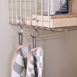 Mette Ditmer HANG-IT S-Kroge 5 stk B�rstet St�l
