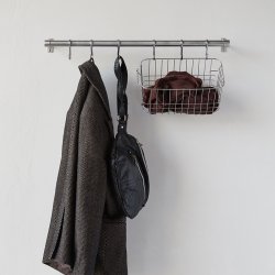 Mette Ditmer HANG-IT Knager�kke Small B�rstet St�l