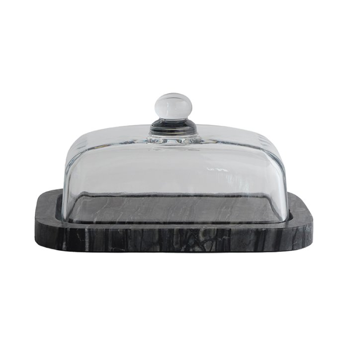 Mette Ditmer MARBLE Sm�rboks Sort/Gr�