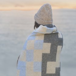 Mette Ditmer Maze Plaid Light Blue