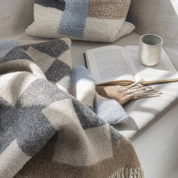 Mette Ditmer Maze Plaid Light Blue