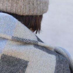 Mette Ditmer Maze Plaid Light Blue