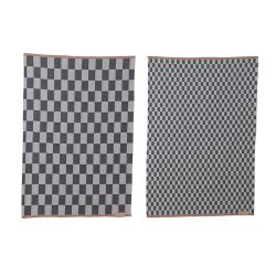 Mette Ditmer MINI-MAX Viskestykker 2 stk Dark Grey