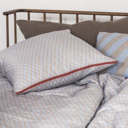  Mette Ditmer Sengetj MINI Lysebl/Tan 140x220 cm