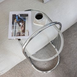 Mette Ditmer MOVES Sidebord Krom