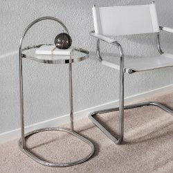 Mette Ditmer MOVES Sidebord Krom