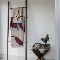 Mette Ditmer Nova Arte H�ndkl�de 2 pak Wine/Sand 40x55 cm