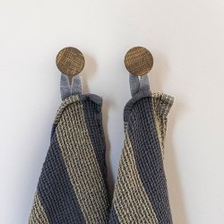 Mette Ditmer Point Knage 2 stk. - Kort - Bejdset eg