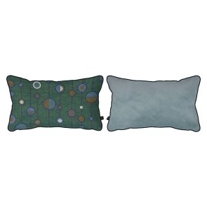 Mette Ditmer ATELIER Pude - 30x50 cm - Solar System/Light Blue