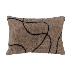 Mette Ditmer SHADOW Tuftet Pudebetr�k 60x40cm Brun
