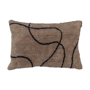 Mette Ditmer SHADOW Tuftet Pudebetr�k 60x40cm Brun