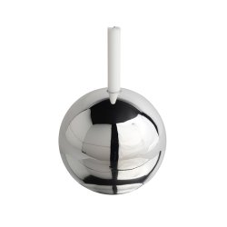 Mette Ditmer SPHERE Lysestage Large Krom