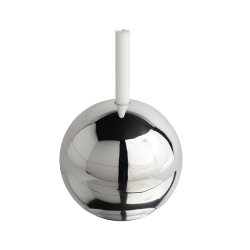 Mette Ditmer SPHERE Lysestage Medium Krom