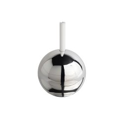 Mette Ditmer SPHERE Lysestage Small Krom