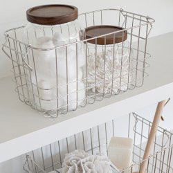 Mette Ditmer STORE-IT Tr�dkurv Small Krom