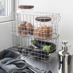 Mette Ditmer STORE-IT Tr�dkurv Small Krom