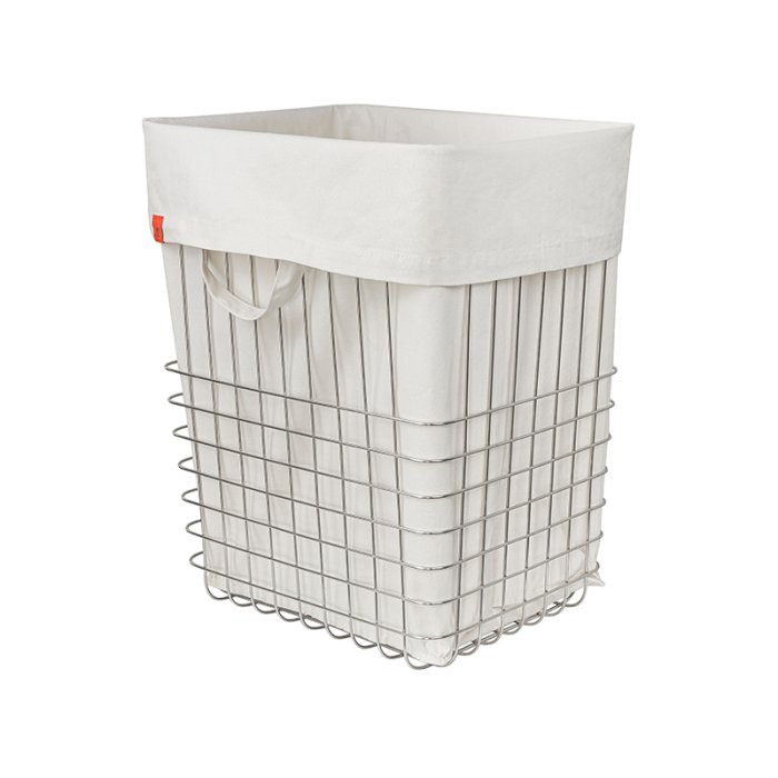 Mette Ditmer STORE-IT Tr�dkurv m/ Canvaspose Large Krom