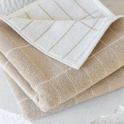 Mette Ditmer Tile Stone Hndklde - Sand