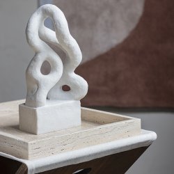 Mette Ditmer TRAVERTIN Bakke Stor Linen