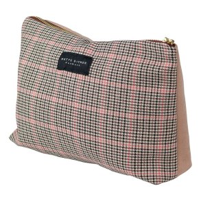 Mette Ditmer VENUS Kosmetikpung - Check/Rose