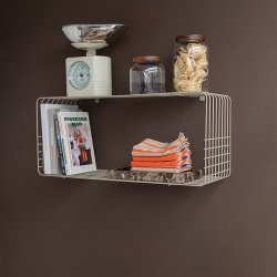 Mette Ditmer WIRE RACK Hylde Sand
