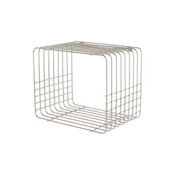 Mette Ditmer WIRE RACK Hylde Kort Krom