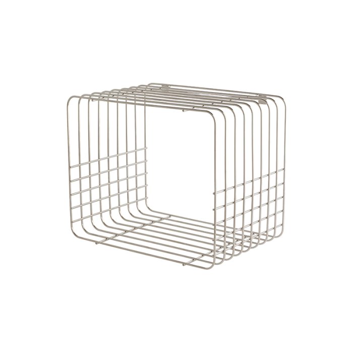 Mette Ditmer WIRE RACK Hylde Kort Krom