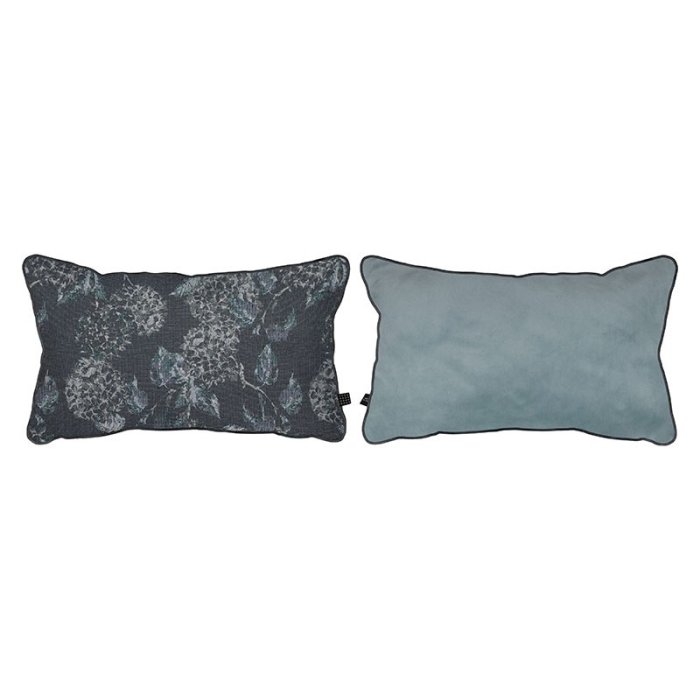 Mette Ditmer ATELIER Pude - 30x50 cm - Hydrengea/Light Blue