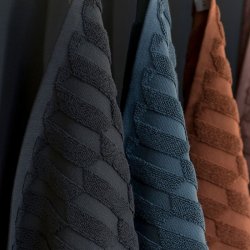 Mette Ditmer - Geo Hndklde - Slate Blue