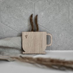 Minifabrikken - Original Kaffekop - Lys Eg