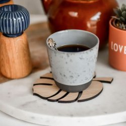 Minifabrikken Monstera Blad - Lys Eg - M