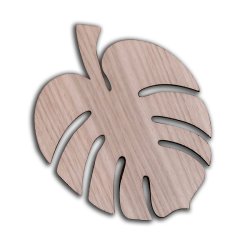 Minifabrikken Monstera Blad - Lys Eg - XL