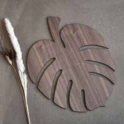 Minifabrikken Monstera Blad - Valnd - XL