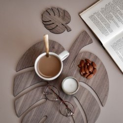 Minifabrikken Monstera Blad - Valnd - XL