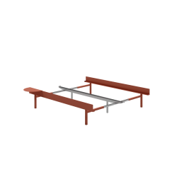 Moebe Bed Sengeramme Hj - 90-180 cm m. 1 sidebord